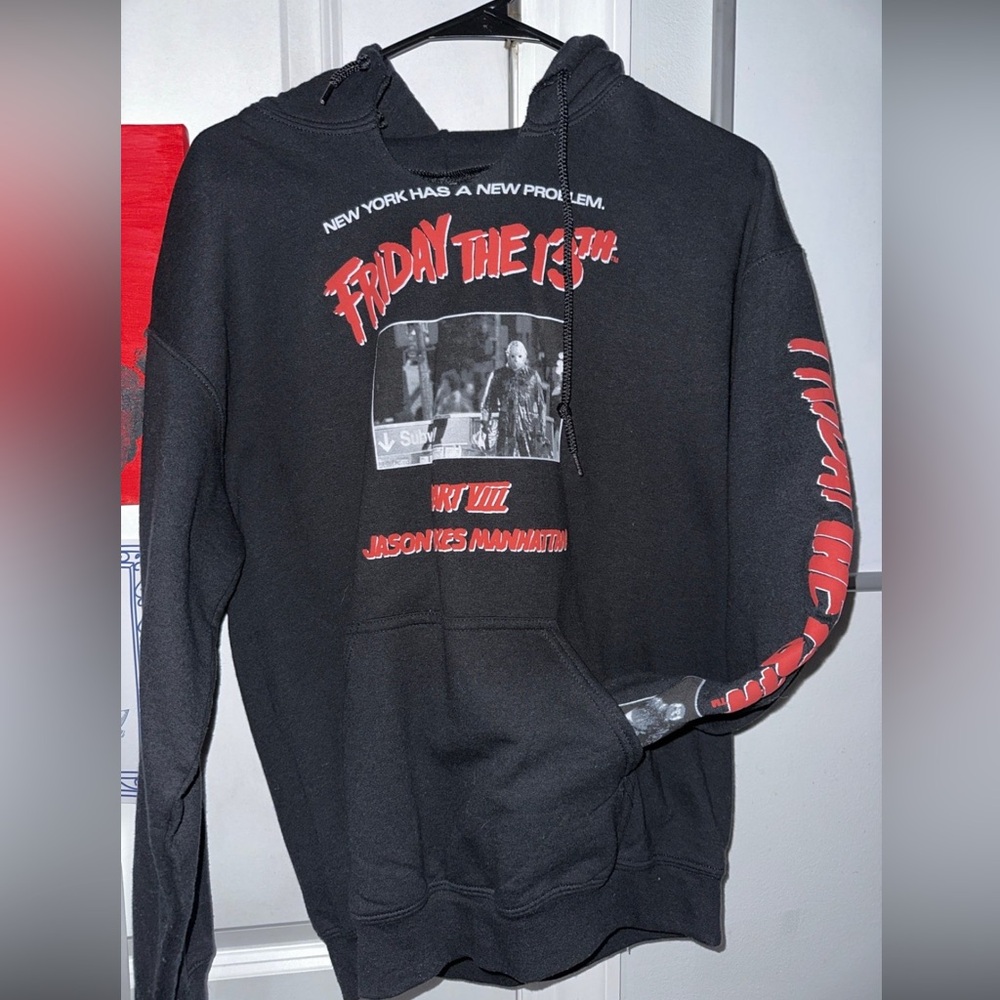 Hoodie only worn twice, v shaped cut on the neck line.
